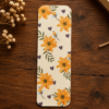 Yellow Floral & Honey Bee Bookmark Front Yellow Floral and Honey Bee Bookmark