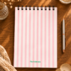 Red Lines A6 Notebook Back Red Lines A6 Notebook
