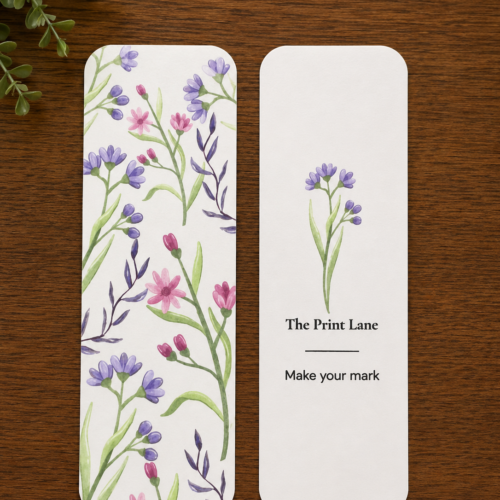 Lavender Floral Bookmark Lavender Floral Bookmark