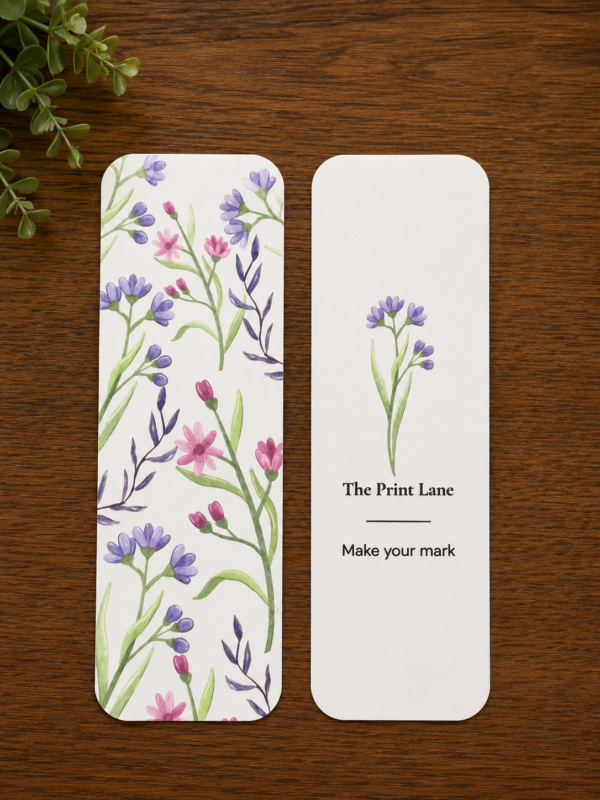 Lavender Floral Bookmark Lavender Floral Bookmark