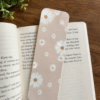 Peach Bookmark Book Peach Floral Bookmark