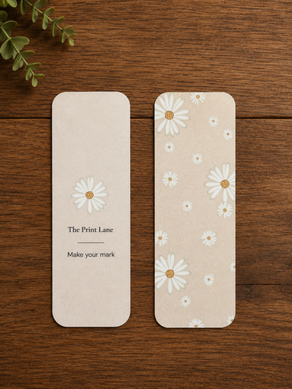 Peach Bookmark Peach Floral Bookmark