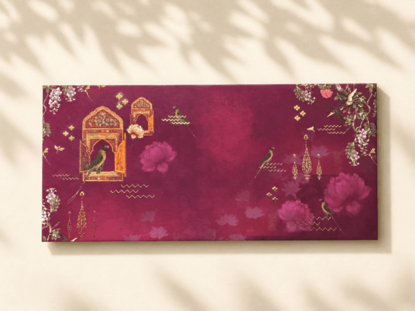 Ornate Plum Floral Ornate Plum Floral Envelope