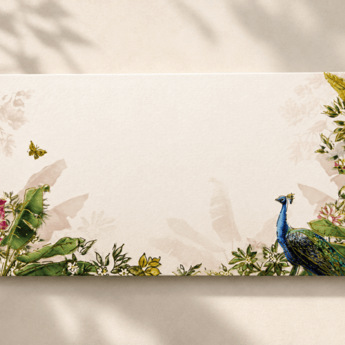 Peacock Paradise Envelope Peacock Paradise Envelope