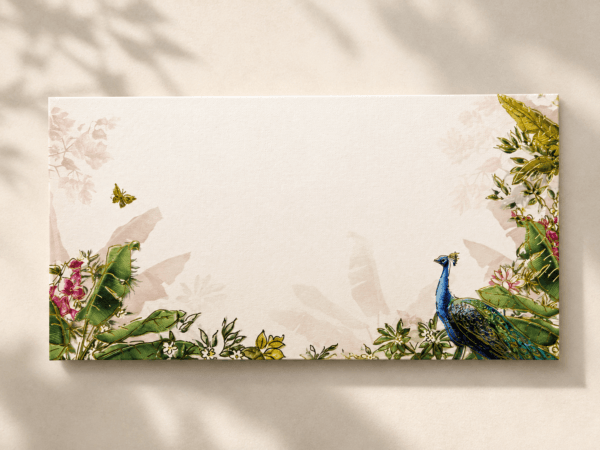 Peacock Paradise Envelope Peacock Paradise Envelope
