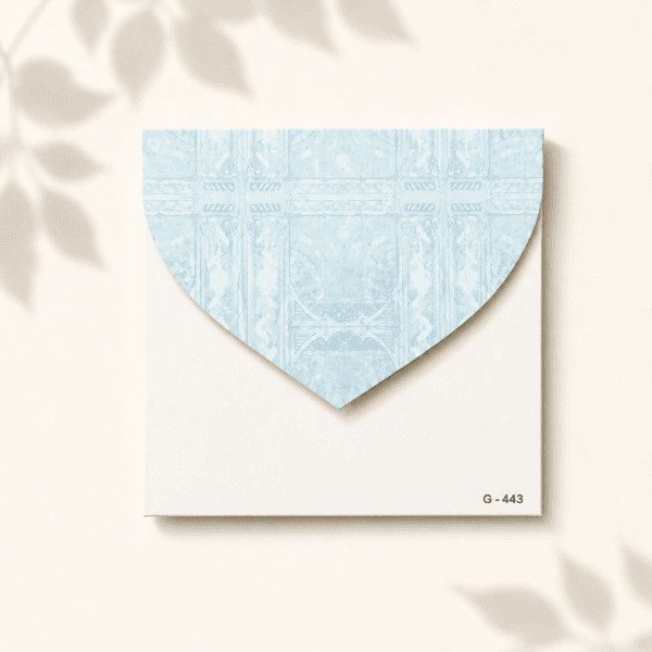 Pastel Peacock Tiles Pocket Envelope Pastel Peacock Tiles Pocket Envelope