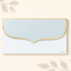 Blue Filigree Envelope