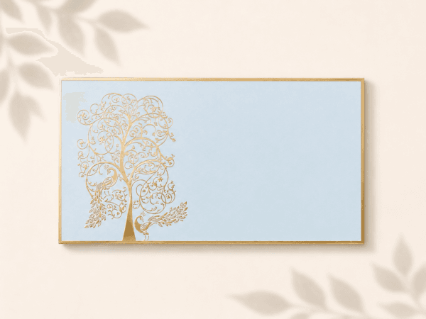 Blue Filigree Envelope