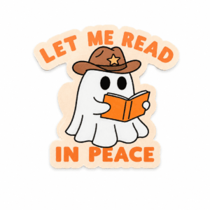 Let Me Read In Peace Magnetic Bookmark