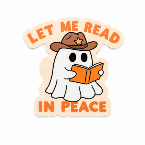Let Me Read In Peace Magnetic Bookmark