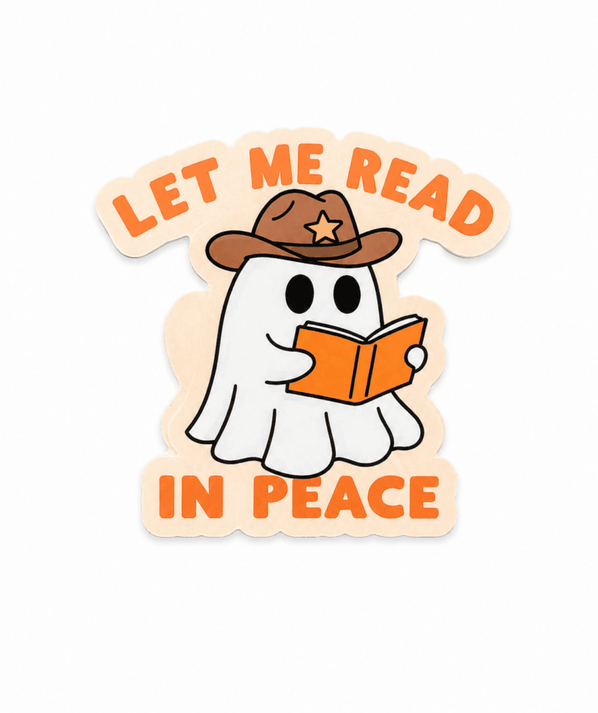 Let Me Read In Peace Magnetic Bookmark