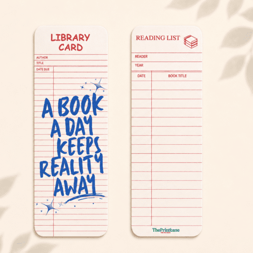 library card Library Card Bookmark