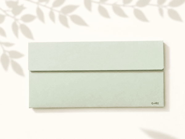 Mint Pichwai Back Mint Pichwai Envelope