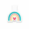Rainbow Magnetic Bookmark Rainbow Heart Magnetic Bookmark
