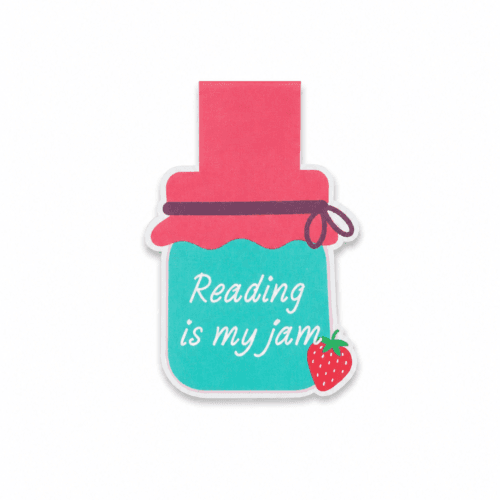 Reading is My Jam Magnetic Bookmark