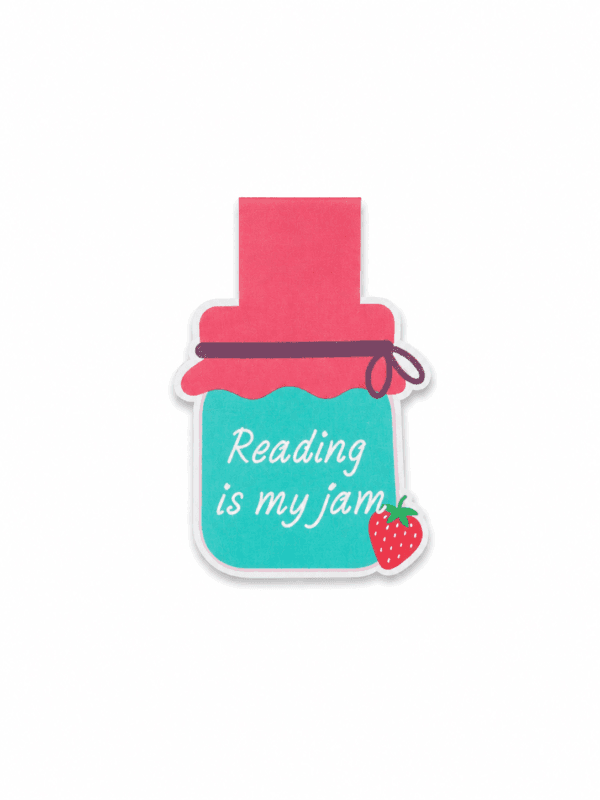 Reading is My Jam Magnetic Bookmark Reading is My Jam Magnetic Bookmark